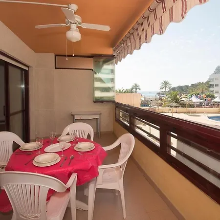 1St Floor In Edf Zafiro With Views Of The Sea And The Pools Кальпе